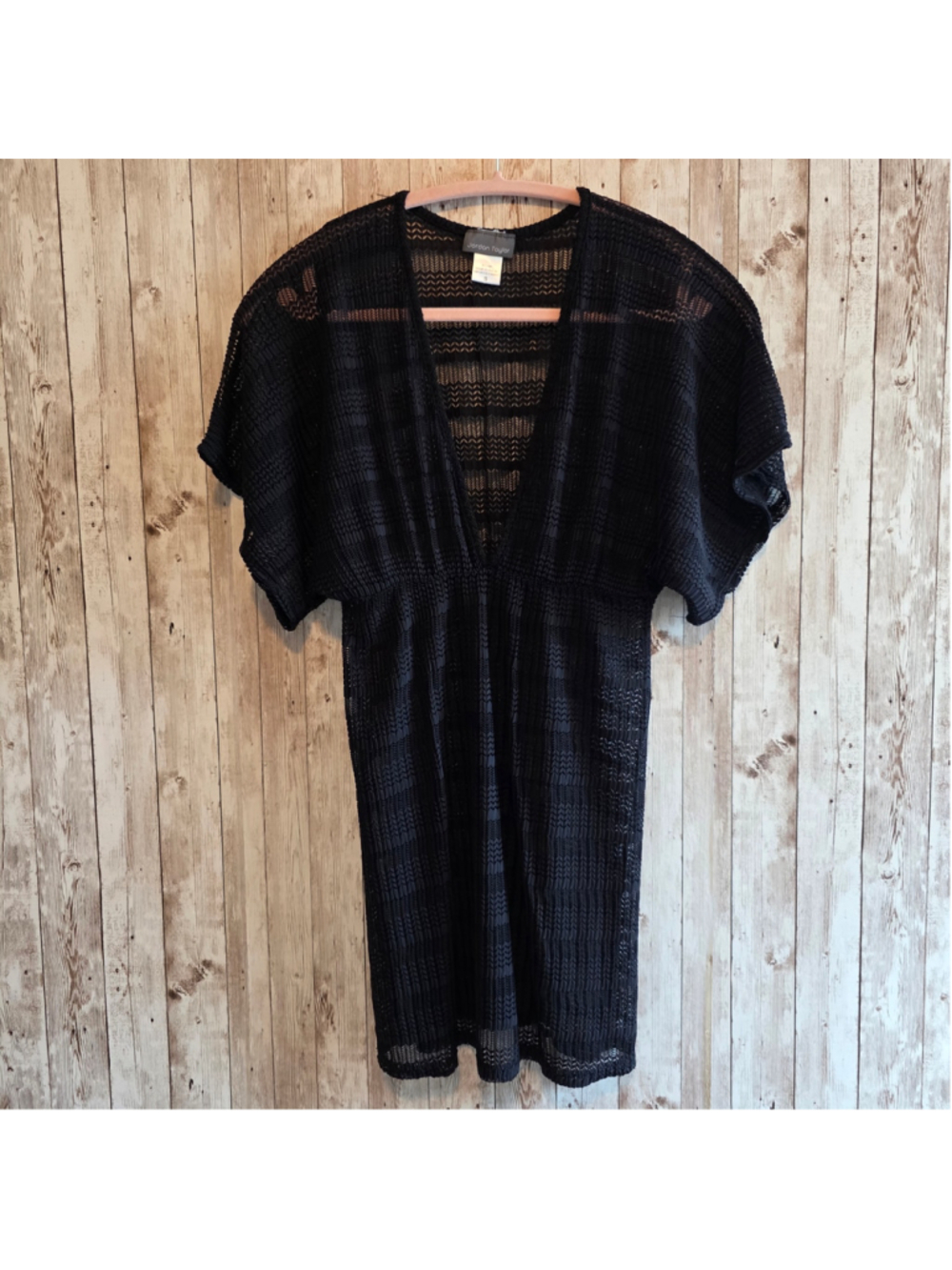 Women's Jordan Taylor Black Swim Coverup Size S